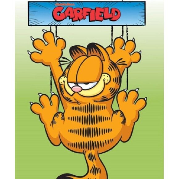 Garfield Other - New Garfield the Orange Cat Fleece Throw Blanket Gift Comic Strip Cartoon Feline